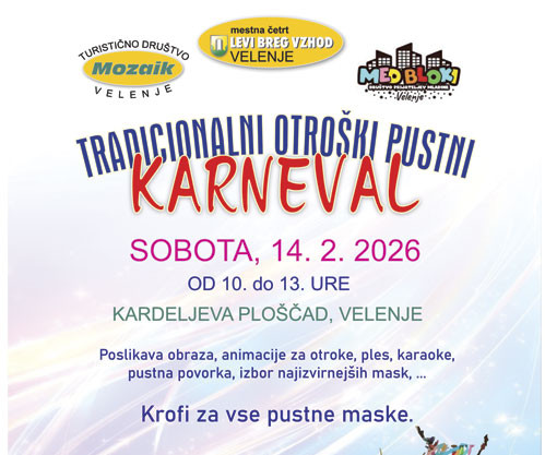 TRADICIONALNI OTROŠKI PUSTNI KARNEVAL